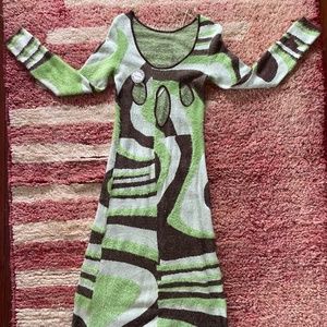 House of Sunny Land Cruise Hockney dress